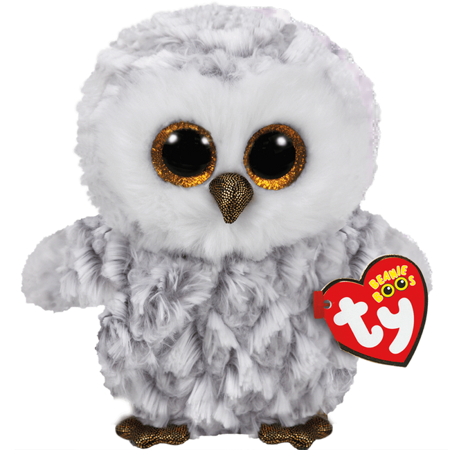 TY Beanie Boos Mini Owlette WHITE OWL