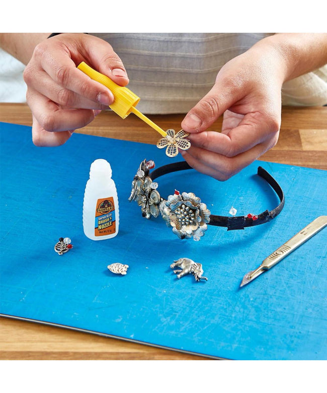 Gorilla Super Glue Brush and Nozzle - 12g