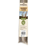 GRASS ROOTS Bamboo Canes Natural 2.2M 10Pk