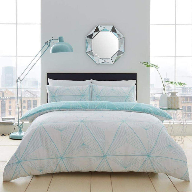 Gaveno Cavalia Zander Geometric Duvet Double Cover Set