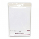 A4 White Laid Card 220gsm 10Shts