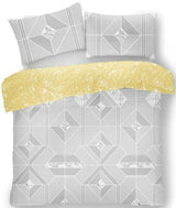 Gaveno Cavailia HARMONY DUVET COVER PILLOW CASE Geometric Bedding Set Extra Soft Quilt Covers