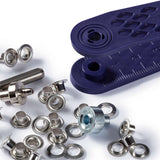 Prym Eyelets and washers, 4.0mm, gold 50pc