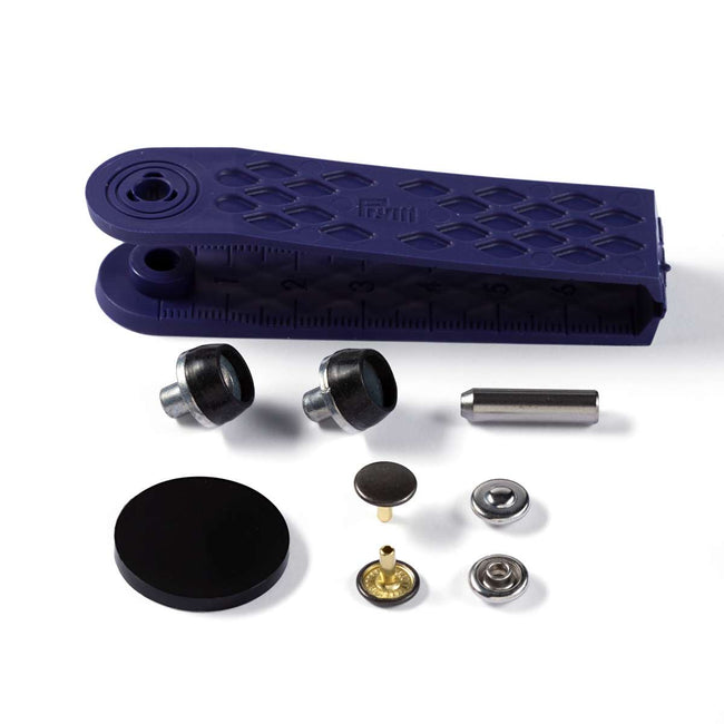 Prym Rivets 9mm silver-coloured/old iron