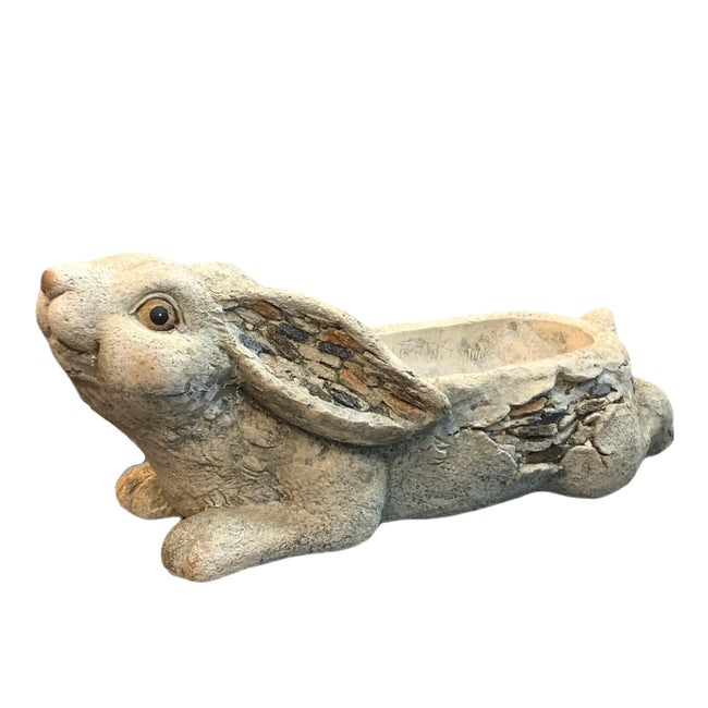 Garden decor rabbit flower pot planter