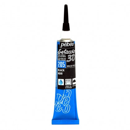 Setacolor 3D Brod'Perle Effect - Black 20ml