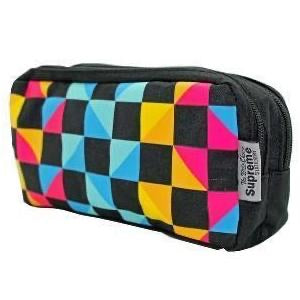 Supreme Double Zip Grunge Pencil Case