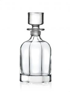 RCR Chic Rounded Luxion Crystal Whisky Decanter, 800 ml