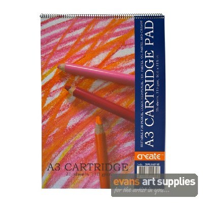CREATE 110gsm A3 Cartridge Pad