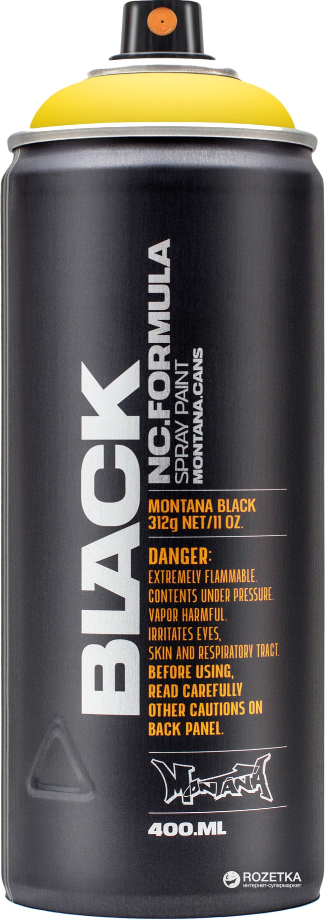 Montana BLACK spray paint 400ML