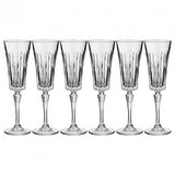 RCR Oasis Crystal Champagne Flutes Glasses, 160 ml