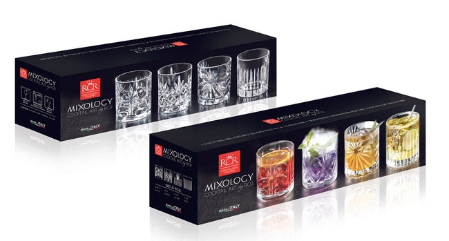 Rcr Mixology Trend Set- 4 Tumblers