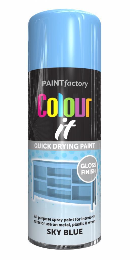 Paint Factory Colour It Quick Drying Paint 400ml