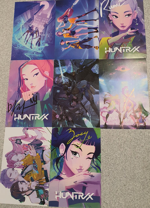 K-POP DEMON HUNTERS POSTER SET