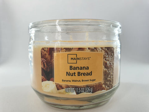Manstays Candle Banana Nut Bread