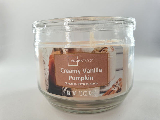 Manstays Candle Creamy Vanilla Pumpkin