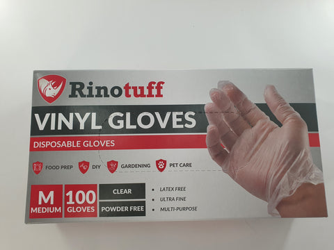 Rinotuff Vunl Gloves 100 Pack