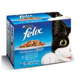 FELIX Original Fish Selection in Jelly Pouch Multipack 12x100g