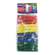 Dosco 24pack Plastic Clothes Pegs