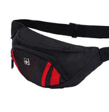 Swisswin Black with Red Bump Bag