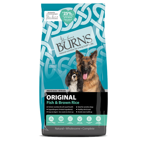 Burns Original Fish & Brown Rice 2kg