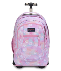 Jansport Driver 8 Backpack on wheels Neon Daisy