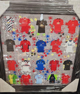 Football Jersey in a Frame