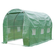 Sprouting Classic Polytunnel Greenhouse With Steel Frame