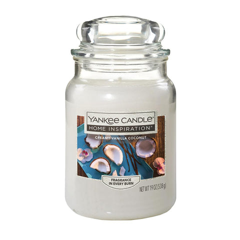 Yankee Candle Home Inspiration Creamy Vanilla Coconut 538g