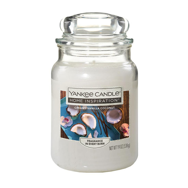 Yankee Candle Home Inspiration Creamy Vanilla Coconut 538g– ToGo Retail  Store
