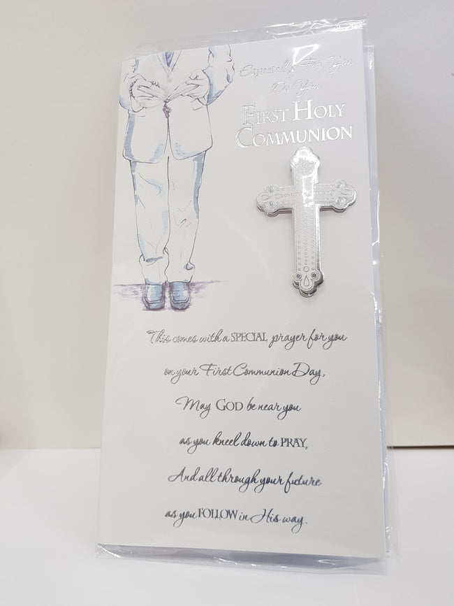 FIRST HOLY COMMUNION CARD FOR BOY/GIRL