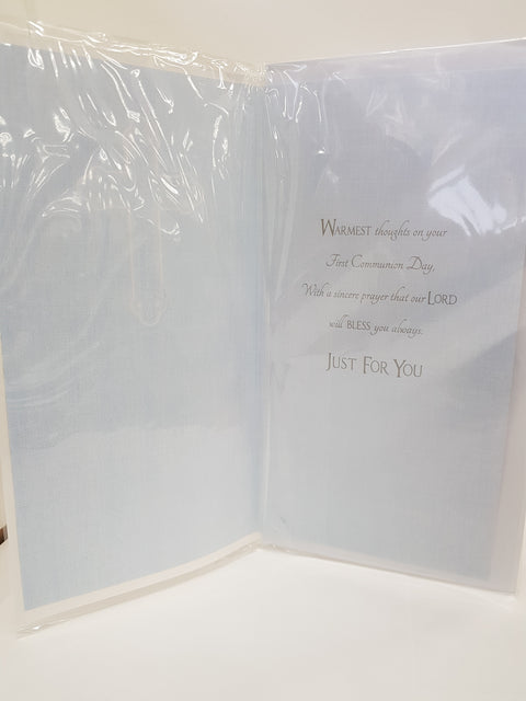FIRST HOLY COMMUNION CARD FOR BOY/GIRL