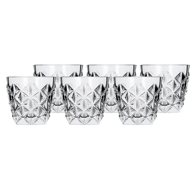 cr Enigma Crystal Whisky Wine Glasses Set Of 6 Crystal Water Tumblers 37 Cl