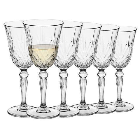 RCR Oasis Crystal Champagne Flutes Glasses, 160 ml