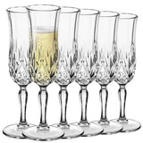 RCR Oasis Crystal Champagne Flutes Glasses, 160 ml