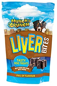 Munch & Crunch Liver Bites - 125g