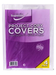Supreme Project Copy Covers 4 Pack