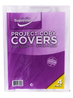 Supreme Project Copy Covers 4 Pack