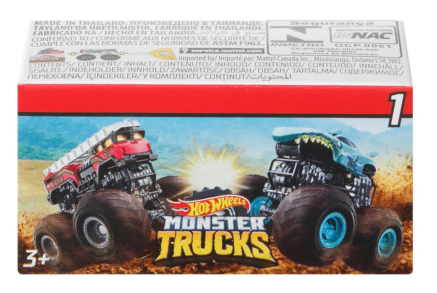 Mini hot wheels monster hot sale trucks