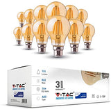 V-TAC LED A60 BULB AMBER-FILAMENT