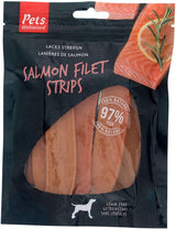 Pets Unlimited Salmon Filet Strips Large 150g