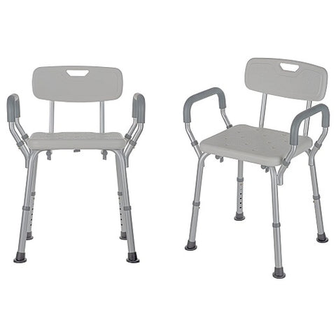 Shower Chair with Handles and Back Rest