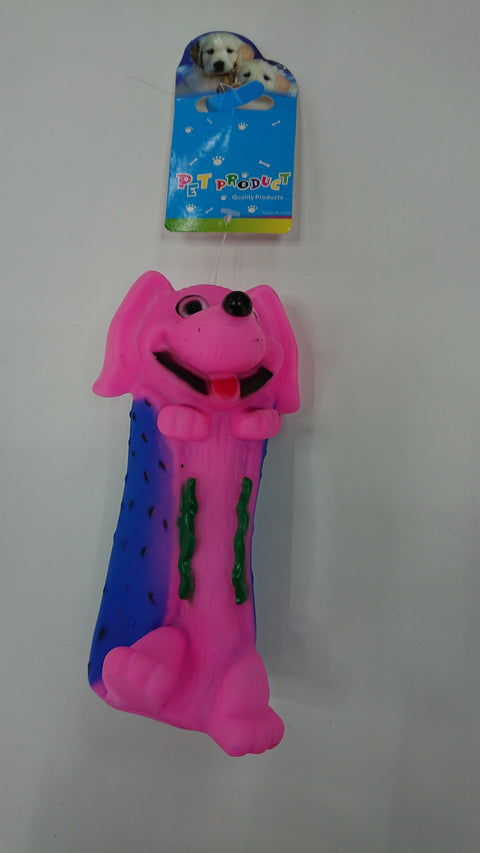 Squeaky Plastic Hotdog Toy