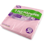 PPS 2ply Pink Napkins Tissues