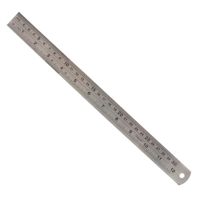 Supreme 30 cm / 12" Steel Ruler