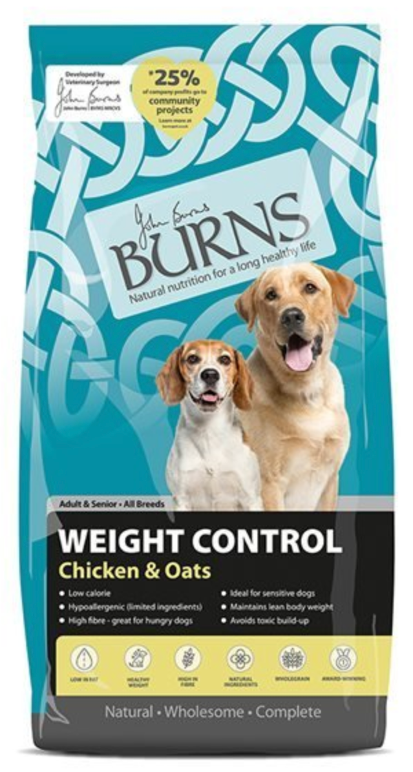 Burns Adult Weight Control Dog Food 12kg