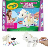 Crayola Colour n Style Unicorn Craft Kit Girls Wipe Clean Gifts Toys