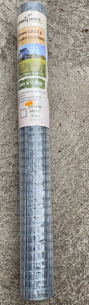 Grass Roots 25mm Cage & Aviary Fencing (6M*0.9M)