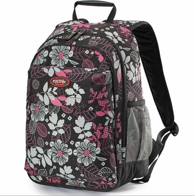 Eastpek flower design backpack school bag
