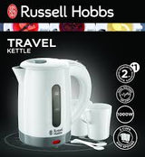 Russell Hobbs 23840 Travel/Compact Lightweight Kettle 1000w In White